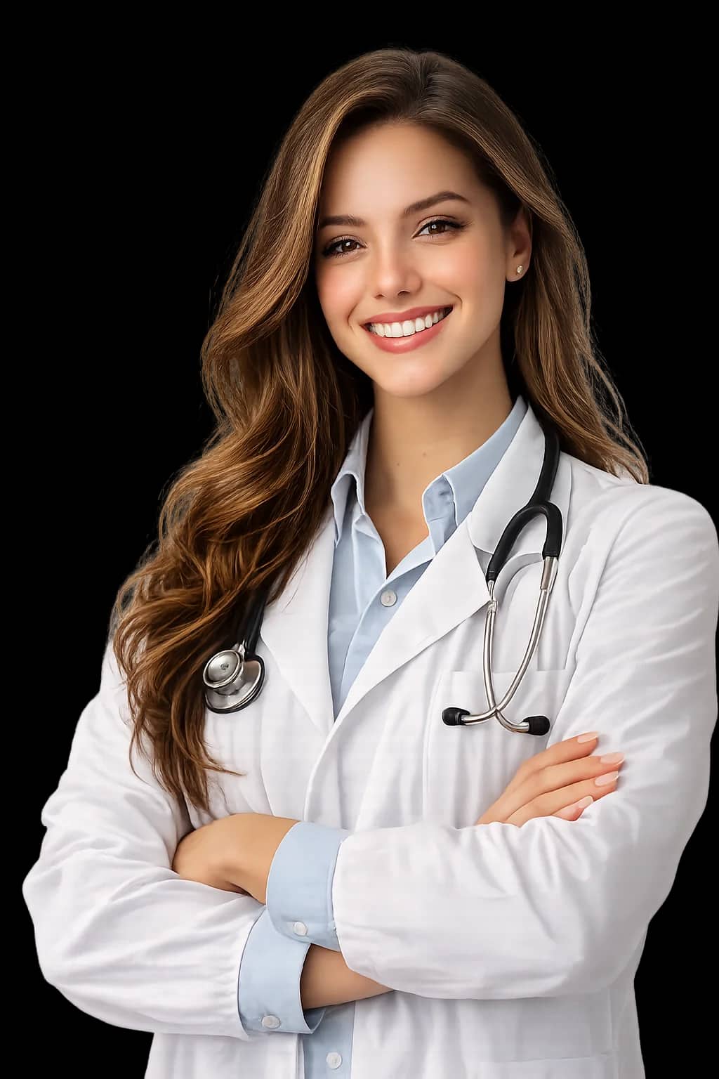 Smiling female Turkavia doctor
